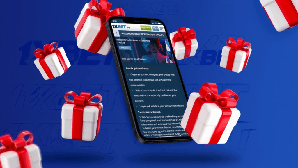 Welcome Package Bonuses at 1xBet